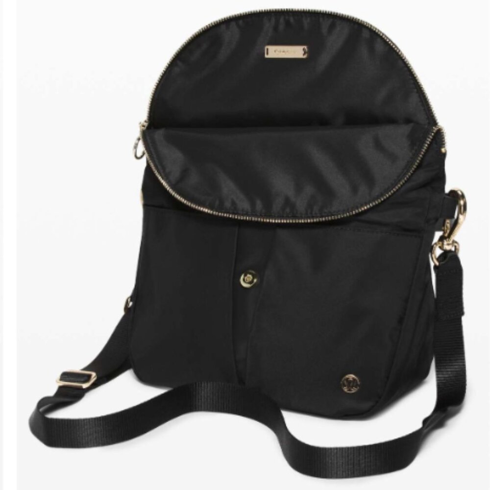 Lululemon All Night Festival Bag *5L Black / Gold - Picture 9 of 9